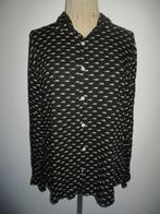 THE KOOPLES Mooie blouse maat 40 / L, Kleding | Dames, The Kooples, Ophalen of Verzenden, Zo goed als nieuw, Zwart