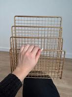 Gouden Lectuurbak Urban Outfitters / golden magazine rack, Ophalen, Zo goed als nieuw