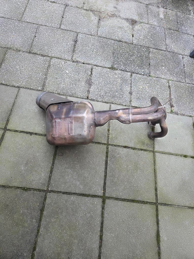 Yamaha mt07 uitlaat, Motoren, Onderdelen | Yamaha, Ophalen of Verzenden