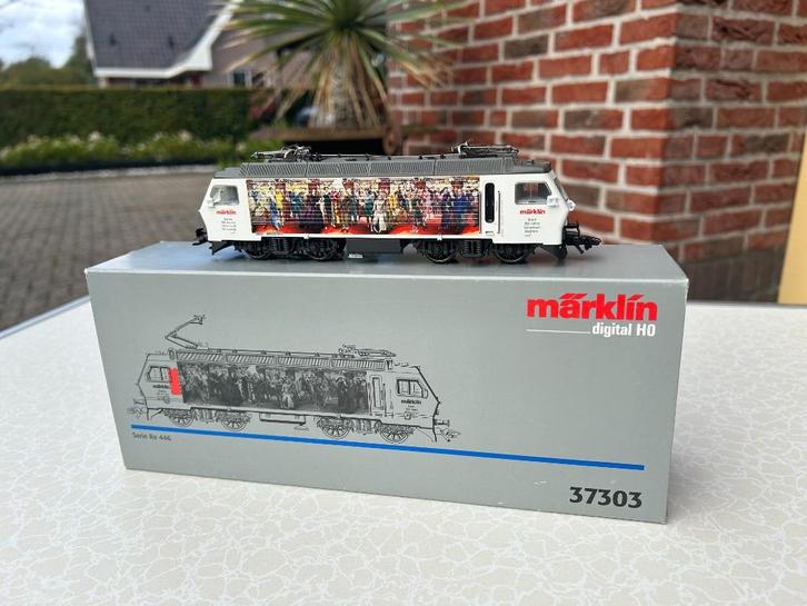 Marklin H0 OVP 37303 Electrische locomotief Re 446 van SBB, Hobby en Vrije tijd, Modeltreinen | H0, Zo goed als nieuw, Locomotief