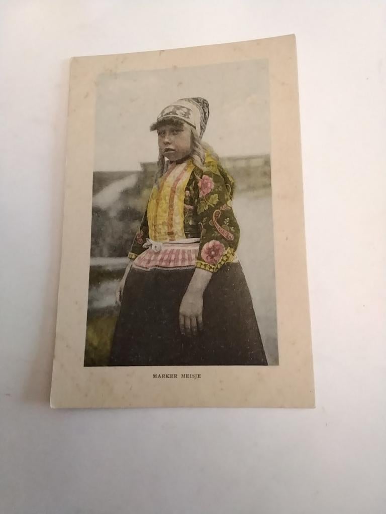 MARKER MEISJE., Ophalen of Verzenden, Voor 1920, Zeeland