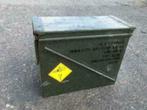 Leger munitiekisten van staal, gaaf en zeldzaam 22-37-48, Ophalen of Verzenden