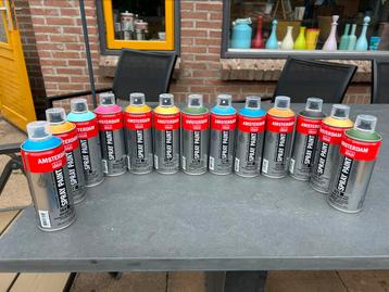 AMSTERDAM Spraypaint 13x nieuw beschikbaar voor biedingen