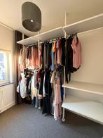 IKEA ELVARLI Open Kast/Garderobe Wit 205x265cm, Ophalen, Met plank(en), Gebruikt, 200 cm of meer