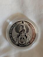 Queen’s Beasts Griffin of Edward III 2017 2 oz Zilver, Postzegels en Munten, Edelmetalen en Baren, Ophalen of Verzenden, Zilver