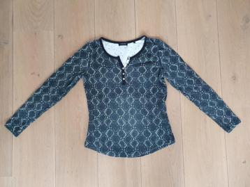 Slangenprint shirt van Silver Creek maat S beschikbaar voor biedingen