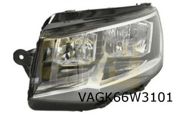 Volkswagen T6 (7/15-11/19) Koplamp Rechts halogeen H7 Origin beschikbaar voor biedingen