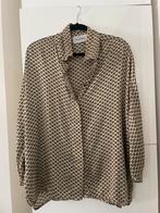 Femmes du Sud zijden blouse XL, Kleding | Dames, Verzenden, Zo goed als nieuw, Maat 46/48 (XL) of groter, Beige