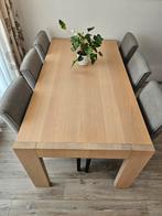 Eetkamer tafel met 6 stoelen, Huis en Inrichting, Complete inboedels, Ophalen