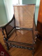 Stoel, Huis en Inrichting, Stoelen, Gebruikt, Bruin, Hout, Eén