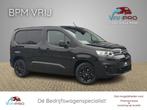 Citroen BERLINGO 1.5 Blue HDI 100PK / Airco / Navi / Camera, Auto's, Citroën, Zwart, Bedrijf, 2 stoelen