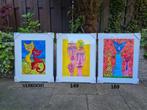 Acryl, pentekeningen, Krijt en Aquarel tekeningen, Ophalen of Verzenden