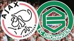 2 Tickets Ajax - Groningen, vak 413, Tickets en Kaartjes, Sport | Voetbal, Twee personen, November