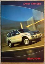Brochure 2002 Toyota Landcruiser, Verzenden, Zo goed als nieuw, Toyota