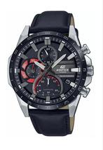 Casio Edifice Solar Herenhorloge, Casio, Leer, Staal, Polshorloge
