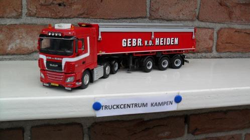 WSI  Daf  XF  Space  Cab  van  Gebr.  van  der  Heiden., Hobby en Vrije tijd, Modelauto's | 1:50, Nieuw, Bus of Vrachtwagen, Wsi
