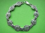 Mooie Zilveren Keltische Armband - lengte 20 cm, Verzenden, Zilver, Armband