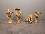 4 massief bronzen Ganesha's, Ophalen of Verzenden