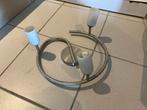 Moderne Plafondlamp met 3 Lichtpunten, Ophalen of Verzenden, Gebruikt, Metaal