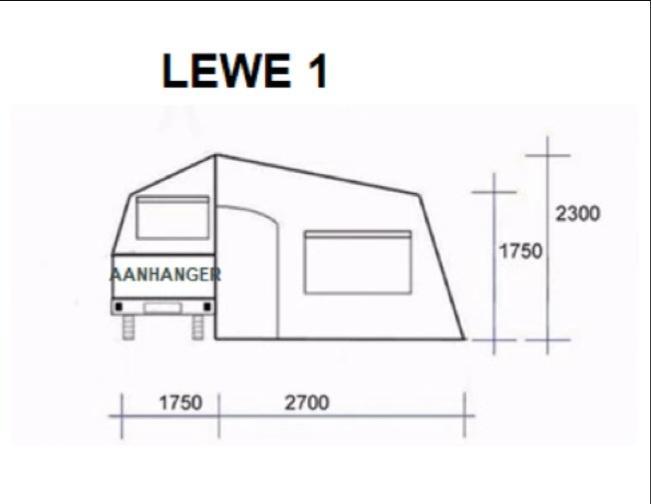 Buite Lewe vouwwagens.BuiteLewe1 annexroom set for main tent, Caravans en Kamperen, Kampeeraccessoires, Nieuw, Ophalen of Verzenden