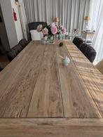 Eetkamertafel 220 cm, Huis en Inrichting, Tafels | Eettafels, Ophalen, Gebruikt, 100 tot 150 cm, 200 cm of meer