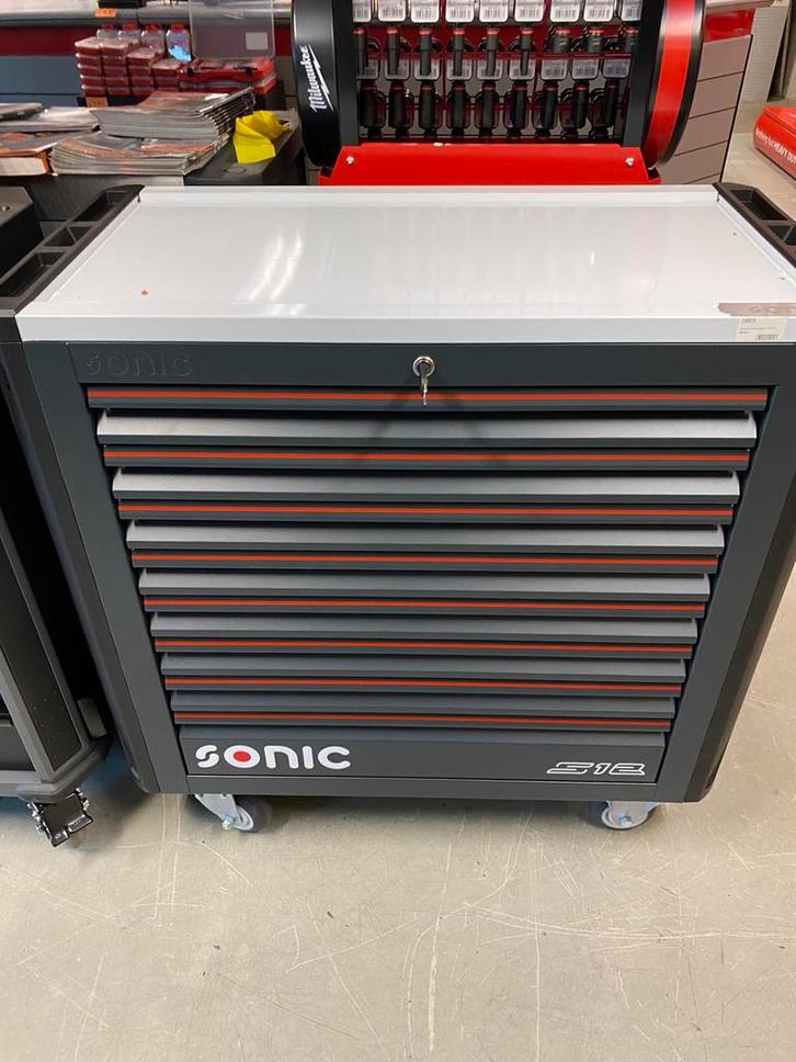 Sonic S12 Next gereedschap wagen kar 748578 485delig nieuw!, Auto diversen, Autogereedschap, Nieuw, Ophalen of Verzenden