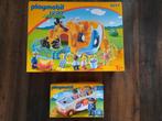 Playmobil 123 dierentuin en bus, Kinderen en Baby's, Speelgoed | Playmobil, Ophalen of Verzenden, Zo goed als nieuw