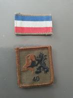 Badge natresbataljon vierdaagse badge en vlag badge, Verzamelen, Ophalen of Verzenden, Landmacht, Nederland, Embleem of Badge