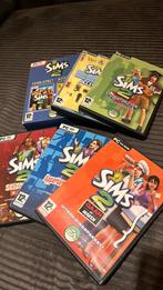 Sims 2 + 2 accessoires pakketten + 4 uitbreidingspakketten, Spelcomputers en Games, Games | Pc, Gebruikt, 1 speler, Eén computer