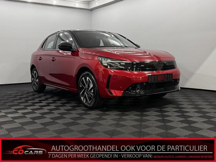 Opel Corsa 1.2 GS Half leder, Camera, Apple carplay, Virtual, Auto's, Opel, Bedrijf, Te koop, Corsa, ABS, Achteruitrijcamera, Airbags
