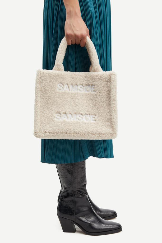 Samsøe Samsøe Teddy Handtas, Sieraden, Tassen en Uiterlijk, Tassen | Damestassen, Nieuw, Handtas, Beige, Verzenden