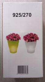 bloempotten met verlichting (d.m.v. 3x AAA batterijen), Kunststof, Rond, Ophalen of Verzenden, Binnen