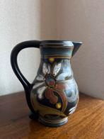 Vintage Art Deco Kannetje Gouds Plateel Royal Zuid Holland, Antiek en Kunst, Antiek | Keramiek en Aardewerk, Ophalen of Verzenden