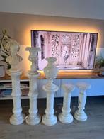 Marmeren pilaren met verlichting - Almere, Ophalen, Gebruikt