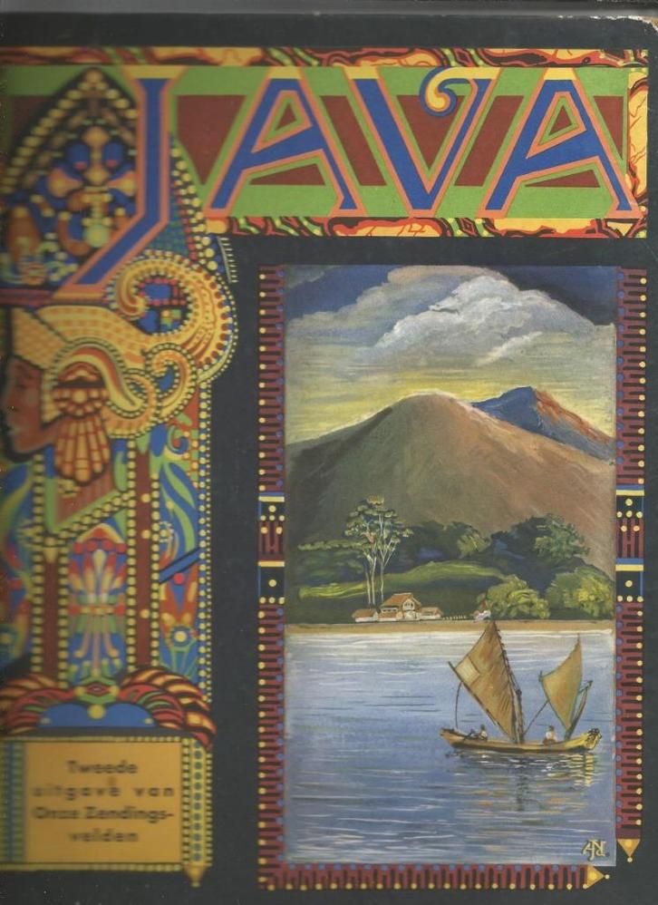 Plaatjesalbum JAVA  van de Zending, Oegstgeest, Boeken, Prentenboeken en Plaatjesalbums, Gelezen, Plaatjesalbum, Ophalen of Verzenden