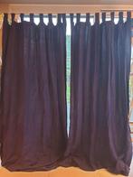 2x deels verduisterende gordijn blauw Ikea B 135 x H 240 cm, Huis en Inrichting, Stoffering | Gordijnen en Lamellen, Gebruikt