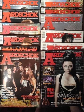 Magazines heavy metal Rocktribune en Aardschok  beschikbaar voor biedingen