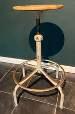 Friso Kramer 1950 industriele verstelbare gemerkte kruk., Antiek en Kunst, Ophalen of Verzenden