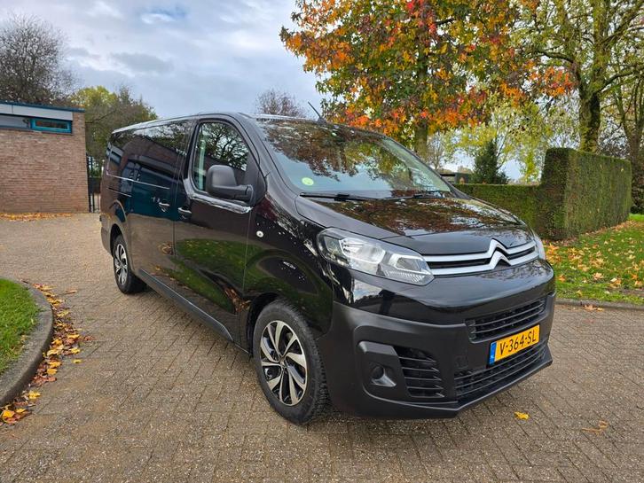 Citroën Jumpy L3 2.0 2018 Euro 6 S&S Trekhaak Dubbel cabine, Auto's, Bestelauto's, Bedrijf, Te koop, ABS, Airconditioning, Alarm