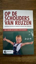Luce Claessens - Op de schouders van reuzen, Boeken, Luce Claessens; Paul Kirschner; Steven Raaijmakers, Ophalen of Verzenden