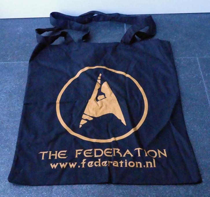 Star Trek tas katoenen shopper schoudertas The Federation, Verzamelen, Film en Tv, Zo goed als nieuw, Tv, Gebruiksvoorwerp, Ophalen of Verzenden