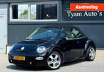 Volkswagen NEW BEETLE 1.6 CABRIO HIGHLINE / AIRCO LEER PDC S, Auto's, Volkswagen, 74 €/maand, Beetle (Kever), Cabriolet, 4 stoelen