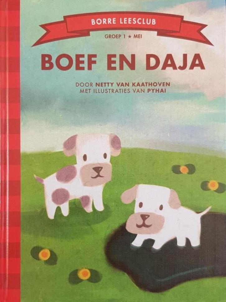 6 gestreepte boekjes groep 1 o.a. Boef en Daja, Boeken, Kinderboeken | Kleuters, Zo goed als nieuw, Fictie algemeen, 4 jaar, Jongen of Meisje