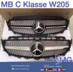 W205 C205 S205 diamond gril Mercedes C Klasse 2014-2019, Gebruikt, Ophalen of Verzenden, Mercedes-Benz