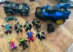 Batman poppetjes DC comics + 2 auto’s, Kinderen en Baby's, Speelgoed | Actiefiguren, Ophalen of Verzenden, Zo goed als nieuw