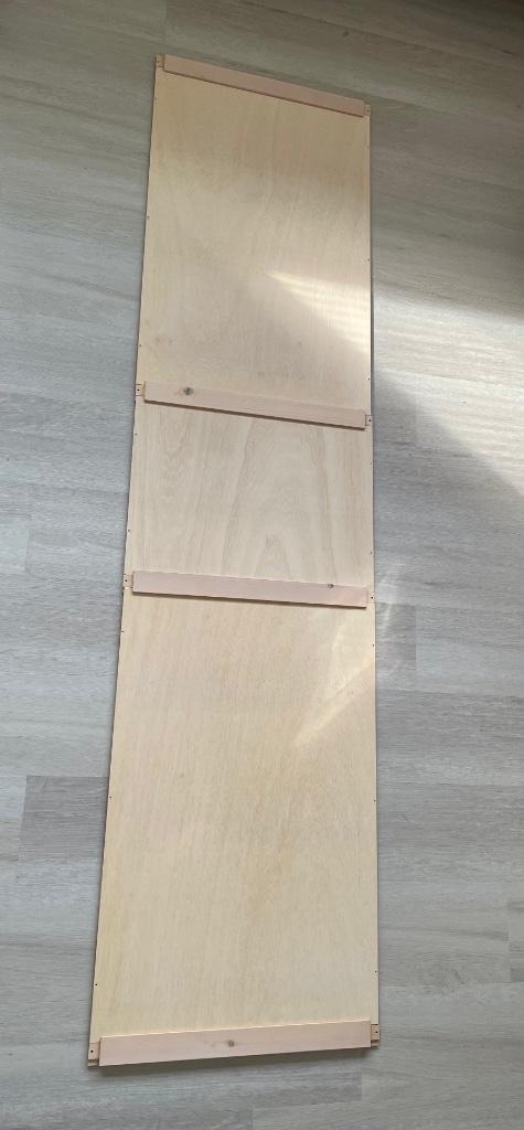 5 Lundia achterwanden voor kast 50 x 208, Huis en Inrichting, Kasten | Boekenkasten, Nieuw, 200 cm of meer, Minder dan 100 cm