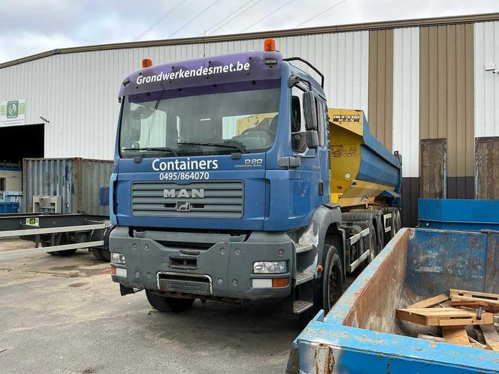 2005 MAN D20 TGA33.430 Vrachtwagen trekker met wisselsysteem, Auto's, Vrachtwagens, Bedrijf, MAN, Overige brandstoffen, Euro 3