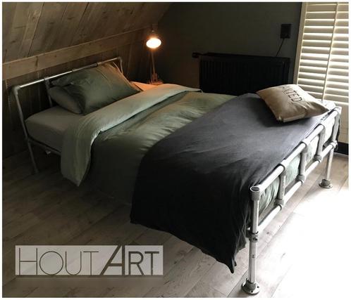 Steigerbuis bed frame, Huis en Inrichting, Slaapkamer | Bedden, Nieuw, Eenpersoons, 90 cm, 200 cm, Metaal, Overige kleuren, Ophalen