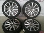 19″ Velgen breed set Jaguar XJ,  X351 met winterbanden, Gebruikt, -, -, Banden en Velgen