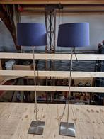 vloerlamp, staande lamp, lamp, 2 lampen, Huis en Inrichting, Lampen | Vloerlampen, Ophalen, Gebruikt, Metaal, 100 tot 150 cm